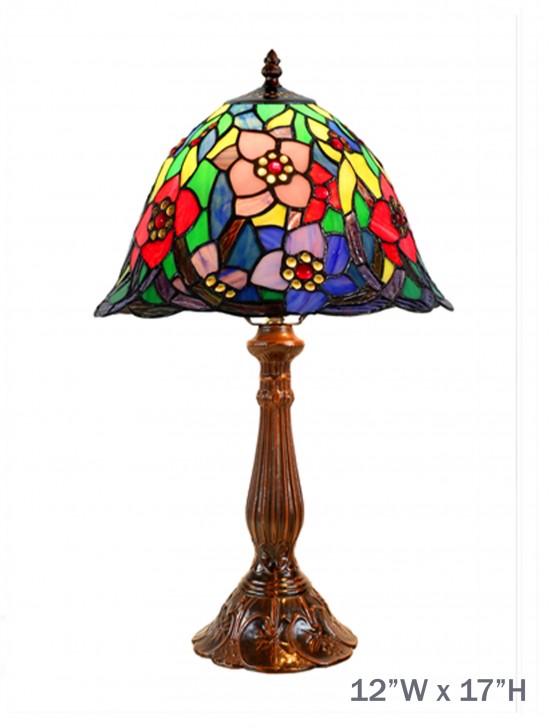 Flower Tiffany Table Lamp